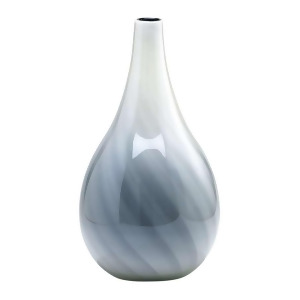Cyan Design Large Petra Vase White and Smoked 02934 - All
