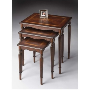 Butler Winifred Plantation Cherry Nest Of Tables Plantation Cherry 3021024 - All