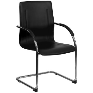 Flash Furniture Black Vinyl Side Chair Black Bt-509-bk-gg - All