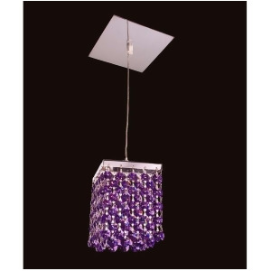 Classic Lighting Bedazzle Crystal Pendant Chrome 16101Sbv - All