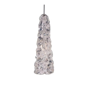 Wac Lighting Ice Clear Pendant with Chrome Canopy Chrome Mp-960-cl-ch - All