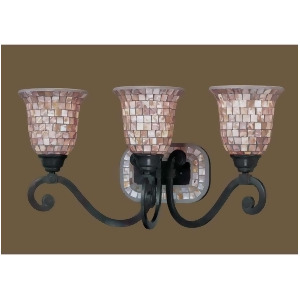 Classic Lighting Pearl River Wrought Iron Vanity Oil Rubbed Bronze 71143Orb - All