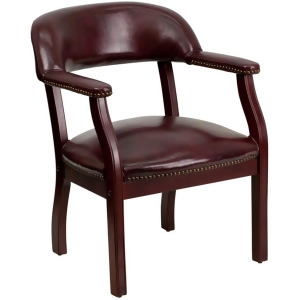 Flash Furniture Burgundy Vinyl Side Chair Burgundy B-z105-oxblood-gg - All