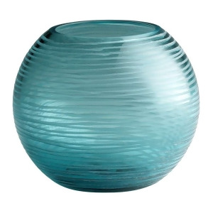 Cyan Design Small Round Libra Vase Aqua 04360 - All