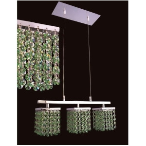 Classic Lighting Bedazzle Crystal Chandelier-Linear Chrome 16103Slp - All