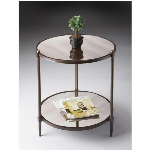 Butler Peninsula Mirrored Side Table Metalworks 3048025 - All