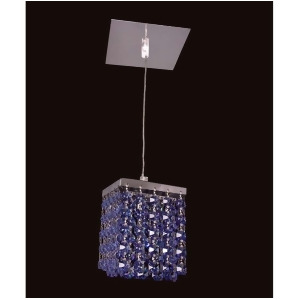 Classic Lighting Bedazzle Crystal Pendant Chrome 16101Sms - All