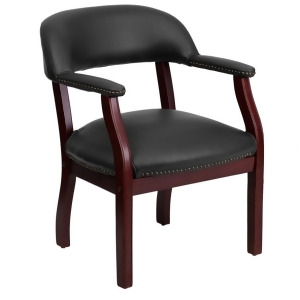 Flash Furniture Black Vinyl Side Chair Black B-z105-black-gg - All