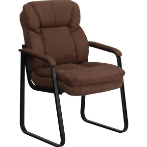 Flash Furniture Brown Microfiber Side Chair Brown Go-1156-bn-gg - All