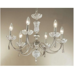 Classic Lighting Weatherford Rope Traditional Chandelier Satin Nickel 5486Sn - All