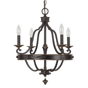 Capital Lighting The Wyatt Collection 4 Light Chandelier Surrey 4254Sy-000 - All