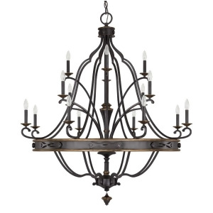 Capital Lighting The Wyatt Collection 16 Light Chandelier Surrey 4256Sy-000 - All