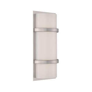 Wac dweLED Vie 14 Led Wall Sconce Brushed Nickel Ws-6614-bn - All