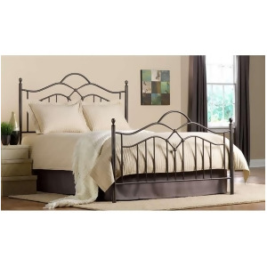 Hillsdale Furniture Oklahoma Bed Set Full w/Rails Bronze 1300Bfr - All