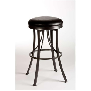 Hillsdale Furniture Ontario Backless Counter Stool Pewter 5149-826 - All