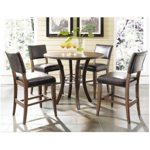 Hillsdale Cameron 5 Pc Counter Height Dining Set Chestnut Brown 4671Ctbws4 - All