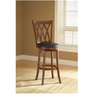 Hillsdale Furniture Mansfield Swivel Counter Stool Brown Cherry 4975-828 - All