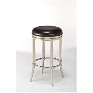 Hillsdale Furniture Cadman Backless Counter Stool Dull Nickel 5173-827 - All