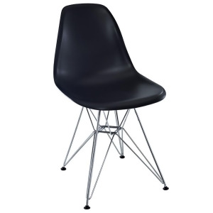 Modway Furniture Paris Dining Side Chair Black Eei-179-blk - All