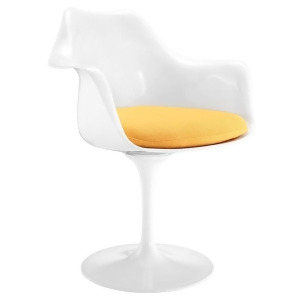 Modway Furniture Lippa Dining Armchair Yellow Eei-116-ylw - All