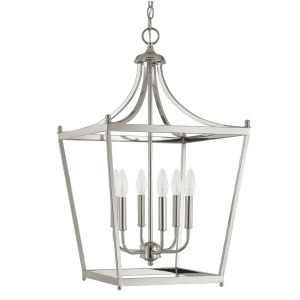 Capital Lighting The Stanton Collection 6 Light Foyer Polished Nickel 9552Pn - All