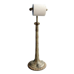 Hickory Manor Standing Acanthus Toilet Paper Holder/Verona Hm9812va - All