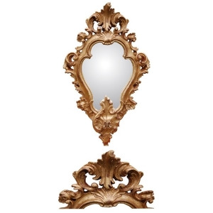 Hickory Manor Regence Mirror/Gold Leaf Hm8027gl - All