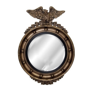 Hickory Manor Regency Eagle Bevel Mirror/Tarnished Gold Hm6313tg - All