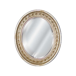 Hickory Manor Antique Leaf Oval Mirror/Shimmer 7025Sh - All