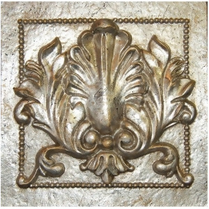 Hickory Manor Single Acanthus Tile/Gilt Silver 7027Gs - All