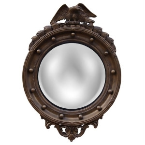 Hickory Manor Regency Eagle Convex Mirror/Tarnished Gold 6317Tg - All