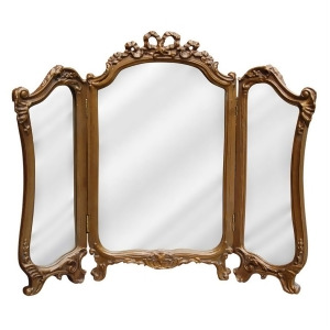 Hickory Manor Tri Fold Vanity Mirror/Bronze 7327Bz - All
