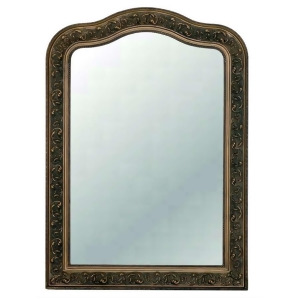 Hickory Manor Arched Top Beveled Mirror/Gold Wash Hm8045gw - All