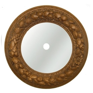 Hickory Manor Nut Ring Mirrored Ceiling Medallion/Bronze Hm6207mbz - All
