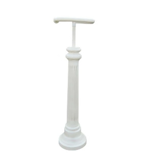 Hickory Manor Standing Fluted Toilet Paper Holder/Old World White Hm9810oww - All