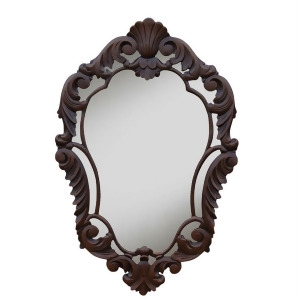 Hickory Manor French Curved Mirror/Walnut 7133Wl - All