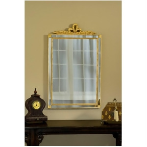 Hickory Manor Old World Mirror W Side Glass/Gold Leaf Hm8061gl - All