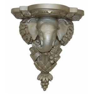 Hickory Manor Elephant Shelf/Gilt Silver 6662Gs - All
