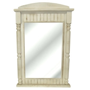 Hickory Manor Hm6529oww Beadboard Mirror/ Old World White Hm6529oww - All