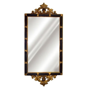 Hickory Manor Dunbar Mirror/Black/Gold Hm8255rc - All