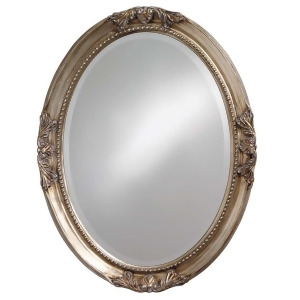 Howard Elliott Queen Ann Antique Silver Leaf Mirror 4015 - All