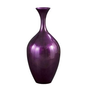Howard Elliott Amethyst Lacquered Wood Vase Ii 22079 - All