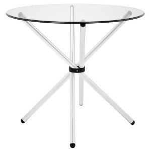 Modway Furniture Baton Dining Table Clear Eei-1074-clr - All