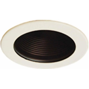 Volume Lighting Black Recessed Baffle Trim Black V8470-5 - All