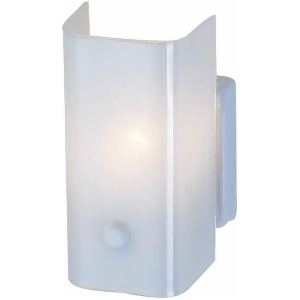 Volume Lighting 1-Light White Bathroom Wall Sconce White V1901-6 - All