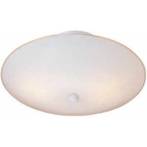 Volume Lighting 2-Light White Flush Mount Ceiling Fixture White V1911-6 - All