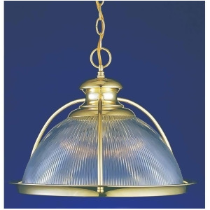 Volume Lighting 1-Light Polished Brass Pendant Polished Brass V4801-2 - All