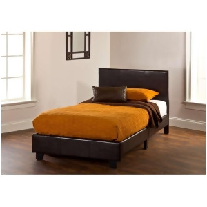 Hillsdale Furniture Springfield Bed a Box Bed Set Twin Brown Pu 1613-330 - All