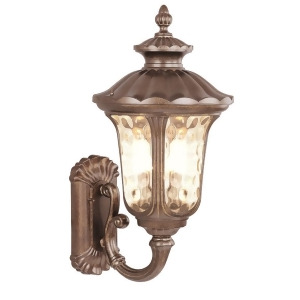 Livex Lighting Oxford Outdoor Wall Lantern in Moroccan Gold 7656-50 - All