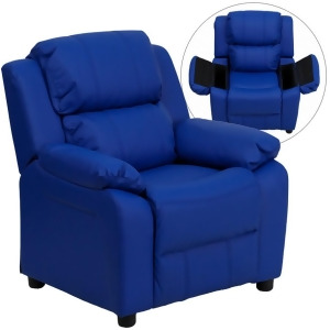 Flash Furniture Blue Kids Recliner Blue Bt-7985-kid-blue-gg - All
